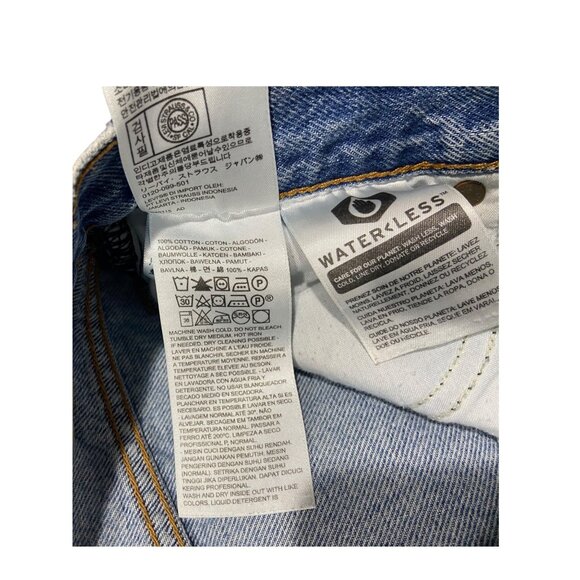 Levi’s Premium Denim Wedgie Jeans Blue Size 26 - Picture 6 of 16